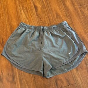 Grey Nike Women's Tempo Running Shorts XL